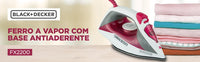 FERRO A VAPOR BLACK DECKER (N) FX2200 BASE ANTIADERENTE