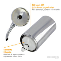 FILTRO DE TORNEIRA METAL TECH CROMADO UNIVERSAL 0431