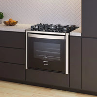FOGÃO FISCHER EMB 5Q TC GRAN CHEFF COM AIR FRYER 79871