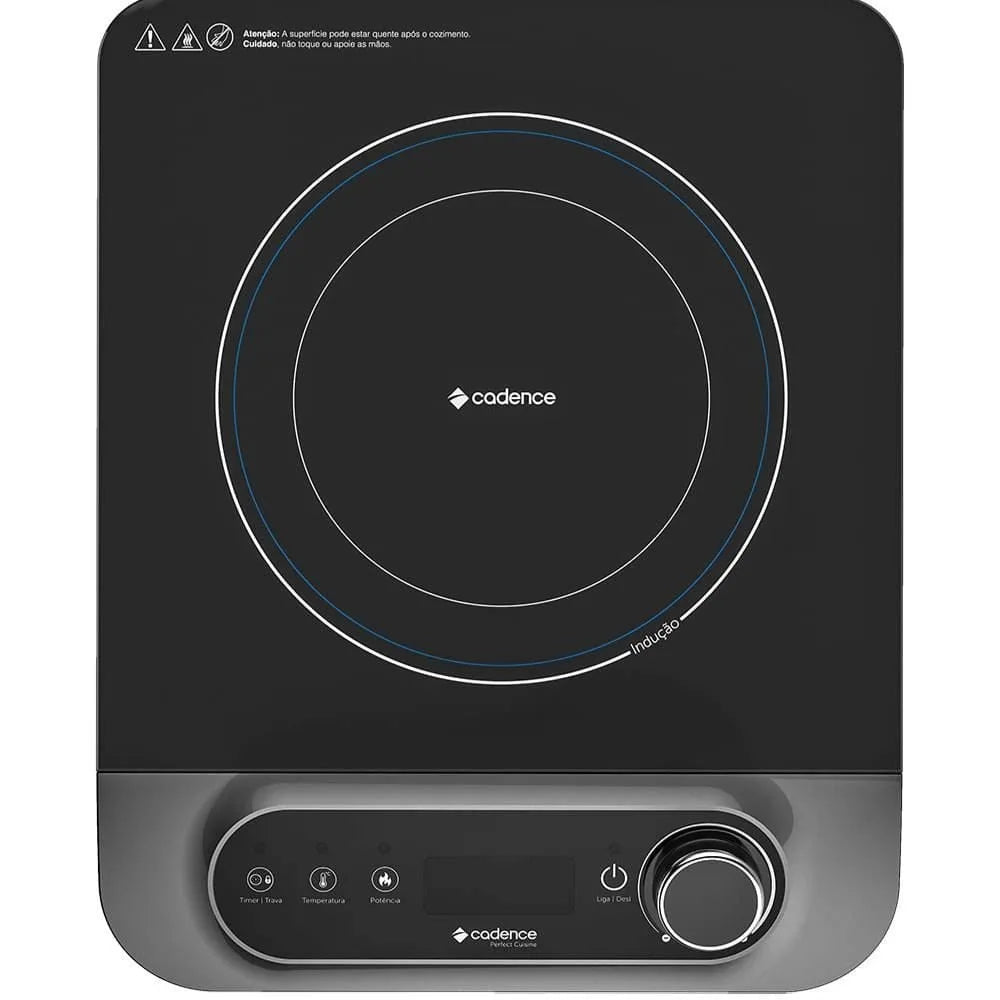 FOGÃO CADENCE INDUCAO 1 BOCA PERFECT CUISINE FOG601