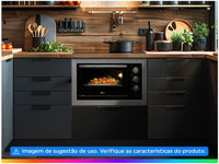 FORNO FISCHER EMBUT 48L FIT LINE PRETO 34493-95482