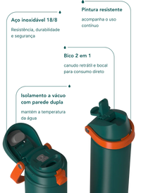 GARRAFA TERMICA EVEREST NIVA GELO 709 ML