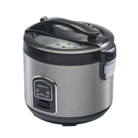 PANELA DE ARROZ AGRATTO VISOR VIDRO 06XIC INOX PAI06X