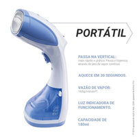 PASSADEIRA BRITANIA A VAPOR PORTÁTIL BVP02L