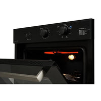 FORNO FISCHER A GAS EMBUTIR 78 LTS INFINITY BLACK 104431