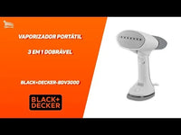 VAPORIZADOR BLACK DECKER BDV3000-BR PORTÁTIL DOBRAVEL BIV