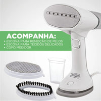 VAPORIZADOR BLACK DECKER BDV3000-BR PORTÁTIL DOBRAVEL BIV