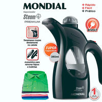 VAPORIZADOR MONDIAL STEAM PREMIUM 250ML VP-01 PRETO