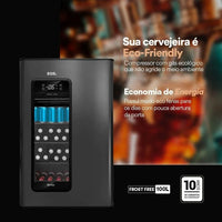 CERVEJEIRA EOS BIERHAUS 100 LTS FROST FREE ECE120