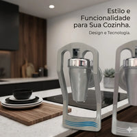 TORNEIRA IBBL BR P/ BEBED E PURIFICADOR LISTA CINZA