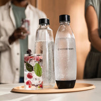 GARRAFA PLASTICA SODASTREAM 1LT PRETA