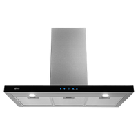 COIFA FISCHER 90CM PAREDE INFINITY C/ CONTROLE POR GESTO