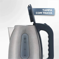 CHALEIRA ELETRICA BLACK & DECKER 1,8 LTS K2200G AJUSTE TEMP