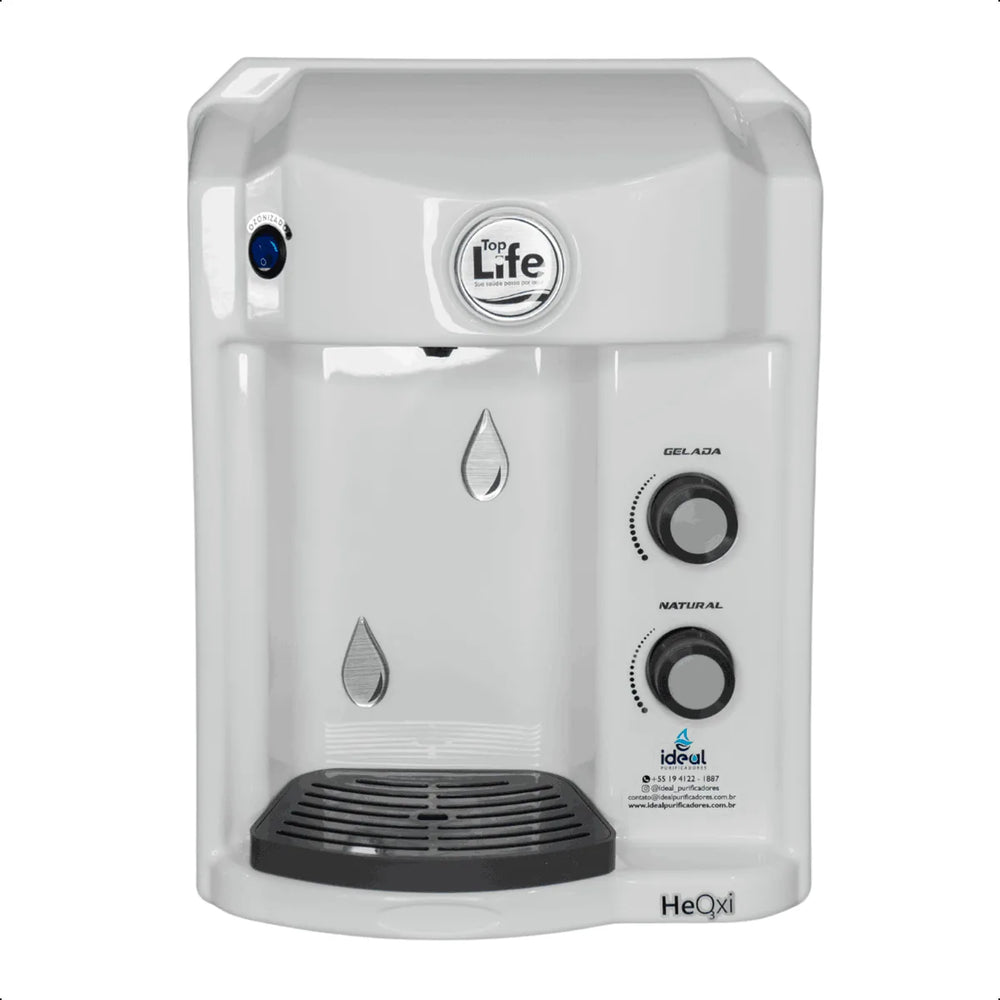PURIFICADOR AGUA TOP LIFE ALCALINO HIDROG MOLECULAR E OZONIO