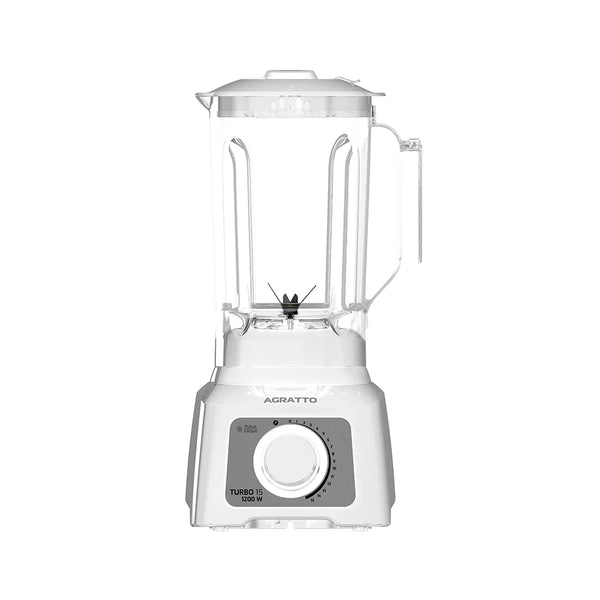 LIQUIDIFICADOR AGRATTO TURBO 15V BRANCO 3,2 LTS  1200W ALIQ07N