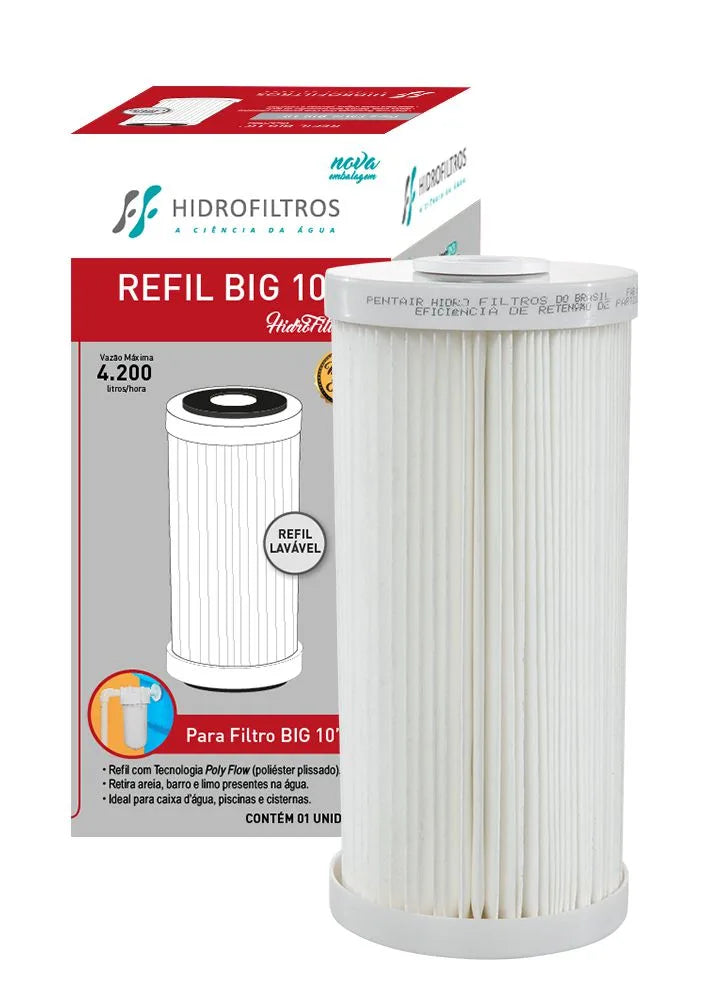REFIL POLIFIL BIG 10" PENTAIR POLY FLOW 919-0002