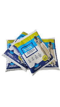 CARGA FILTRANTE 1000L (EFQ-260X1000) 55KG QUARTZO/1PC CARVÃO