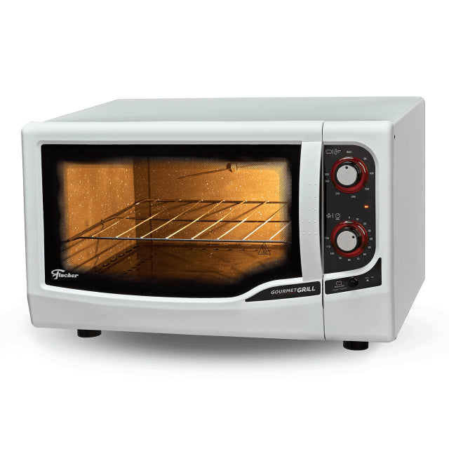 FORNO FISCHER GOURMET GRILL 44 LTS GII PRATA 9741-79182
