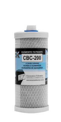 VELA POLIFIL 200 E.F CBC-200 CARVÃO BLOCK C/ROSCA 1/2"