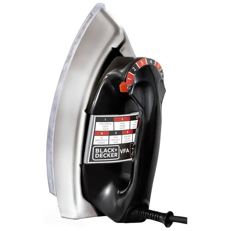FERRO SECO BLACK DECKER VFA1110 PRETO