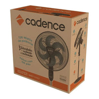 VENTILADOR CADENCE COLUNA 40 CM VTR869 EROS TURBO 6 PAS AZUL