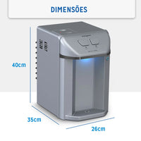 PURIFICADOR ACQUABIOS ULTRA ICE PRATA C/ OZONIO CLASSE C 0245