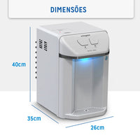 PURIFICADOR ACQUABIOS ULTRA ICE BRANCO C/ OZONIO CLASSE C 0241