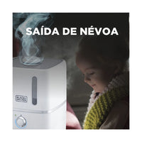 UMIDIFICADOR BLACK & DECKER 2 LTS BIV AIR2000 BR