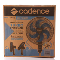 VENTILADOR CADENCE COLUNA 40 CM VTR869 EROS TURBO 6 PAS AZUL