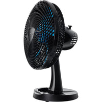 VENTILADOR CADENCE MESA 30CM VTR560 NEW WINDY 6P PRETO/AZUL
