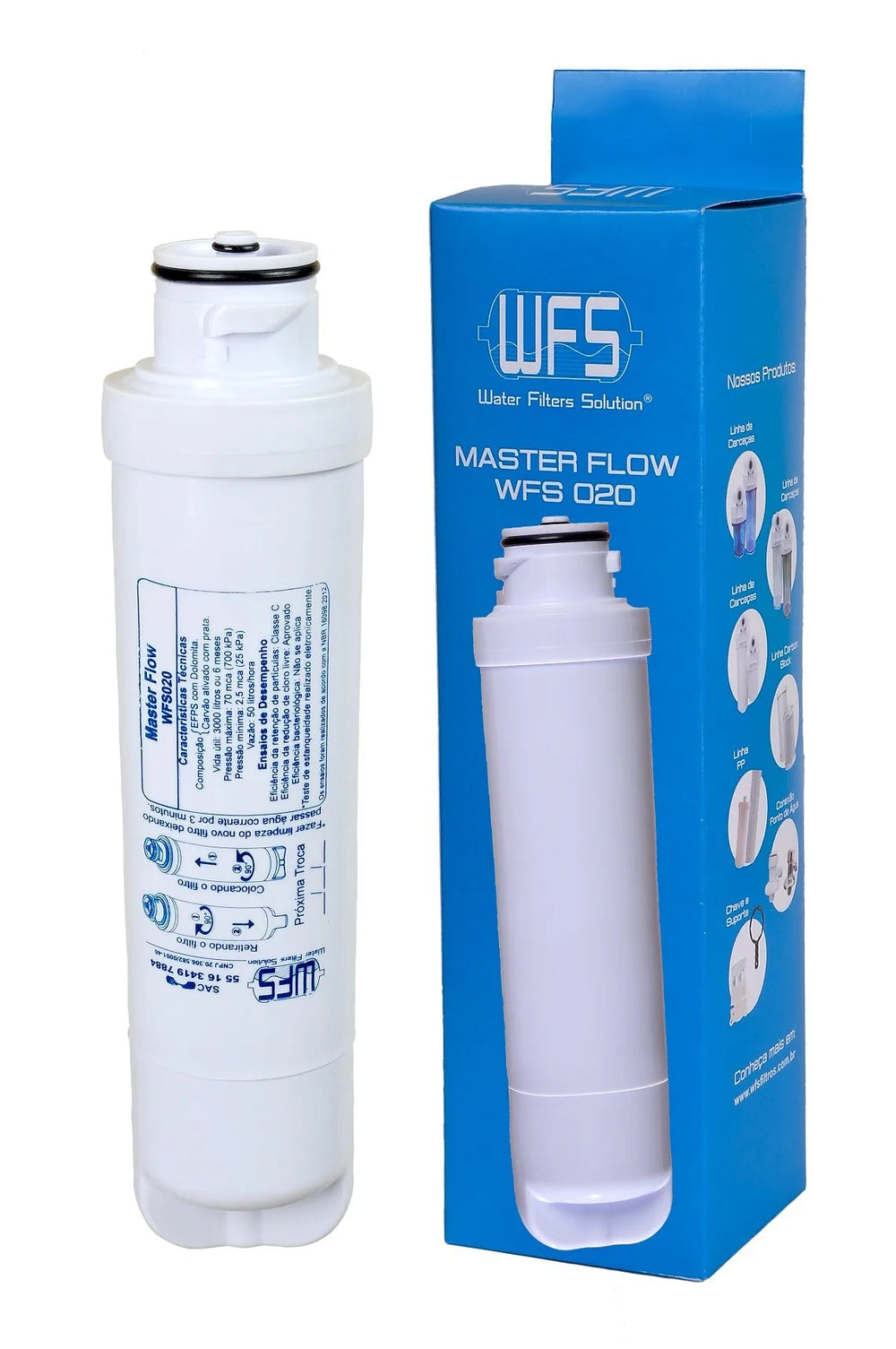 REFIL WFS ELECTROLUX PE GRANDE WFS020 MASTER FLOW