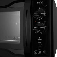 FORNO FISCHER BANCADA POP GRILL 44 LTS PRETO 34313-94809