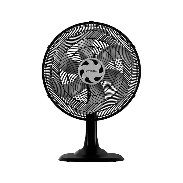 VENTILADOR VENTISOL 40CM MESA TURBO 6P ECONOMY PRETO 9974