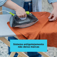 FERRO A VAPOR BLACK DECKER (N) FX2750 BASE CERAMICA
