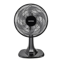 VENTILADOR VENTISOL 30CM MESA TURBO 6P PRETO PREMIUM - 549