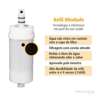 FILTRO MPS P/TORNEIRA COPO+VELA BLINDADO ABS 344