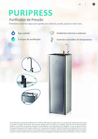 BEBEDOURO IBBL-P PURIPRESS-40 INOX 220V