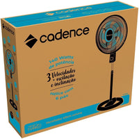 VENTILADOR CADENCE COLUNA 40 CM REFRESH TURBO VTR830 6 PAS AZUL