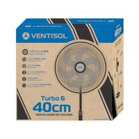 VENTILADOR VENTISOL COLUNA 40CM TURBO 6P BRONZE PREMIUM 8005