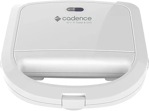 Sanduicheira Elétrica Cadence Toast & Grill Branca - 220V