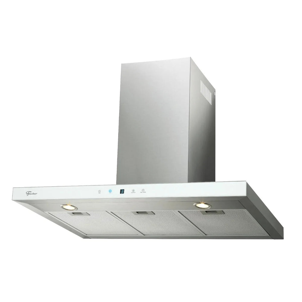 COIFA FISCHER PAREDE INFINITY BR 90CM DIG TOUCH 19902-22552