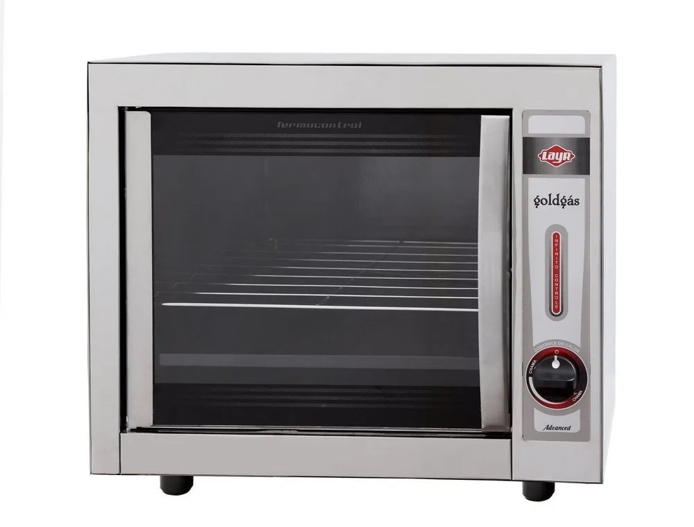 FORNO LAYR 46 LTS GOLD INOX A GAS PADARIA ADVANCED 1925