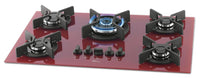 FOGÃO FISCHER 5Q INFINITY TC ROUGE 26298-62471