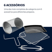 FRITADEIRA OSTER 3 EM 1 DIGITAL 12 LTS OFRT780
