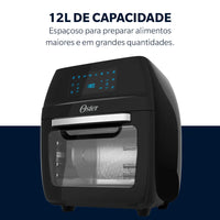FRITADEIRA OSTER 3 EM 1 DIGITAL 12 LTS OFRT780