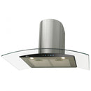 Coifa Fischer 90Cm Parede Talent Touch Ix/Vid Dig16740-17897