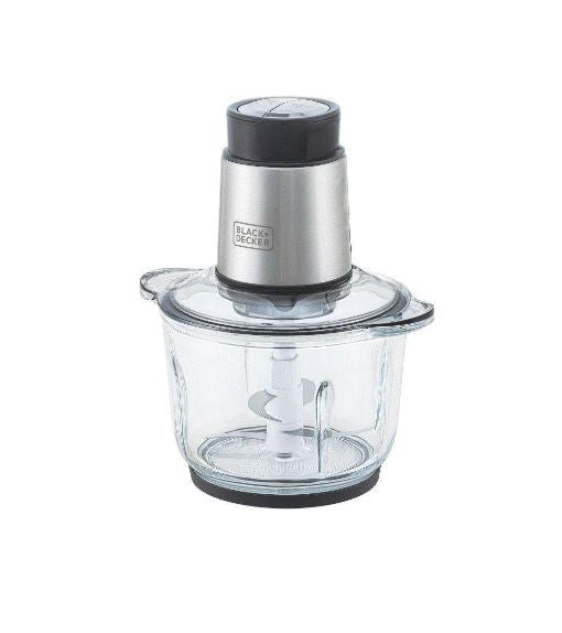 Mini Processador Black & Decker Tigela Vidro 300W Mp300G