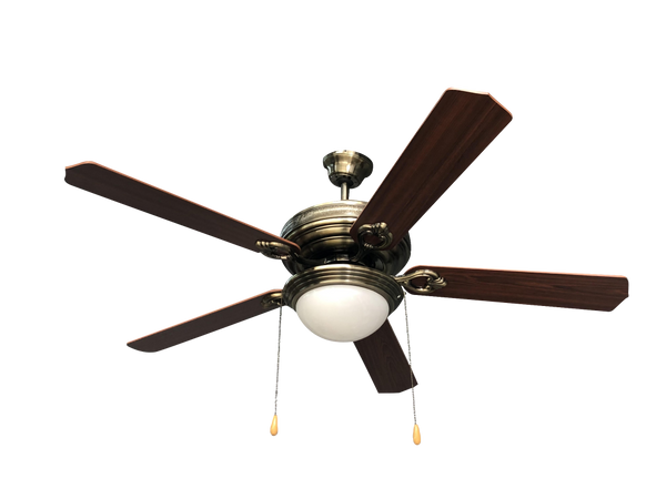 VENTILADOR DE TETO MYRALUX 5P C/3 LUMINARIA USMF52-5C3L