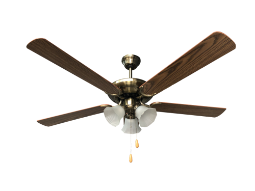 VENTILADOR DE TETO MYRALUX 5P C/4 LUMINARIA URMF52-5C4L